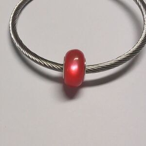 Red Charm for Pandora Style Bracelet‎